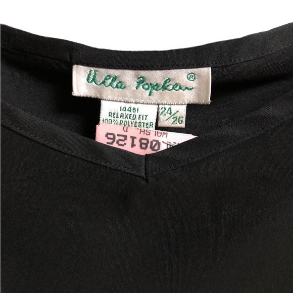 ULLA POPKEN Relaxed Fit Wide Strap V Neck Camisole - Picture 3 of 5